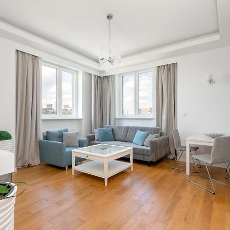 Przestronny Apartament Z Widokiem Na Miasto W Warszawie 华沙 外观 照片