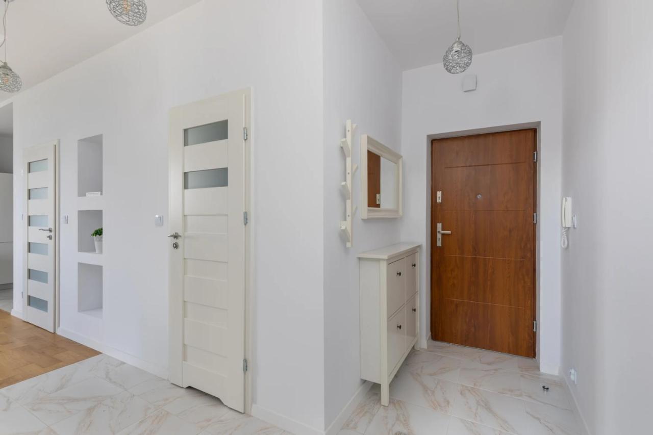 Przestronny Apartament Z Widokiem Na Miasto W Warszawie 华沙 外观 照片