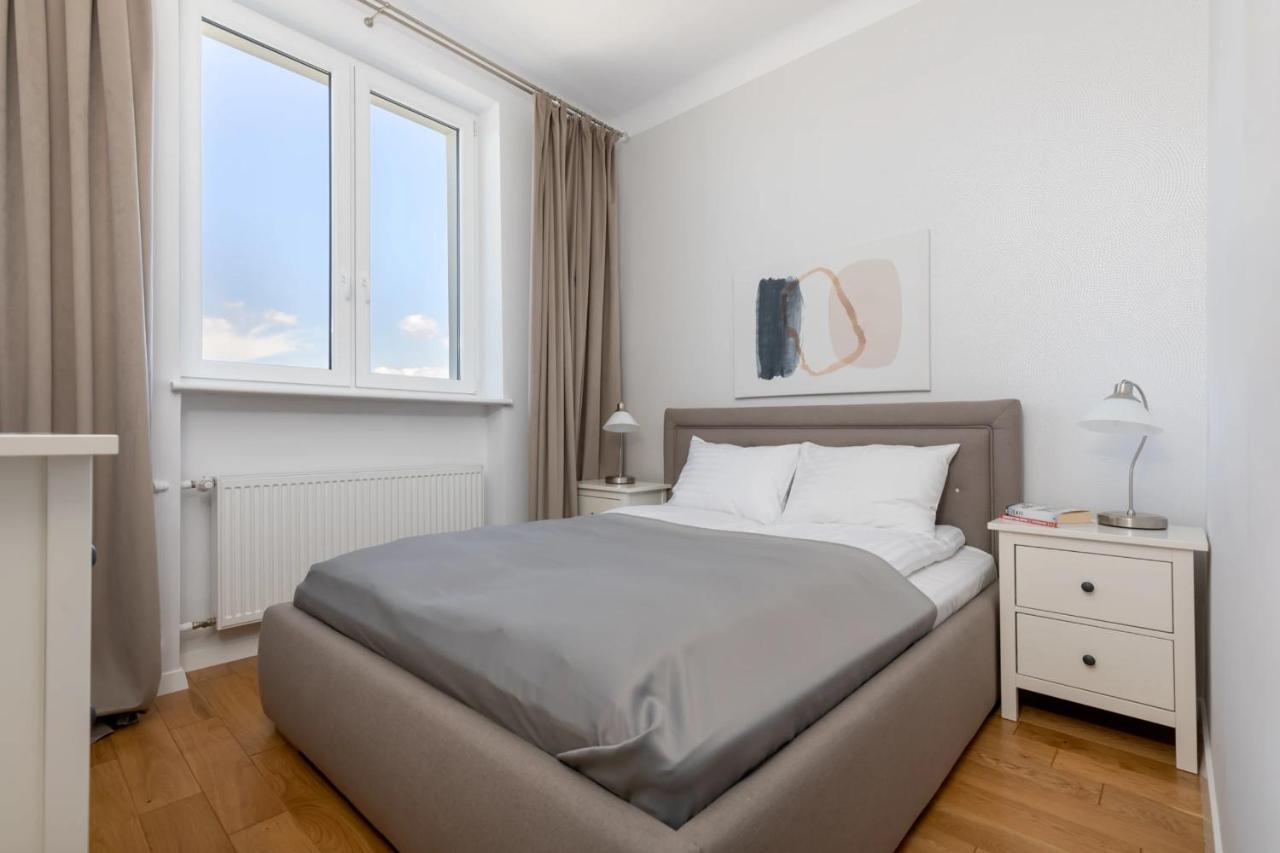 Przestronny Apartament Z Widokiem Na Miasto W Warszawie 华沙 外观 照片